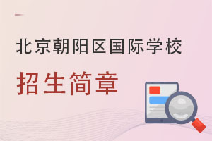 北京朝陽區(qū)國際學校招生簡章