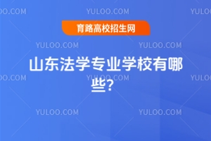 山東法學(xué)專業(yè)學(xué)校有哪些？